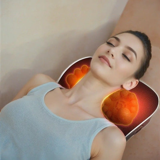 Coussin Masseur Chauffant Nuque, Dos & Épaules